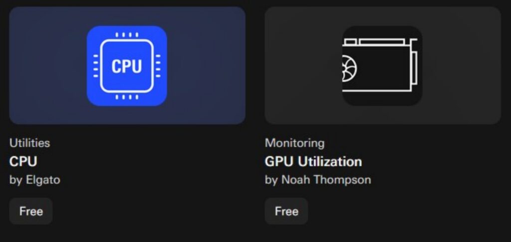 CPU/GPU使用率表示