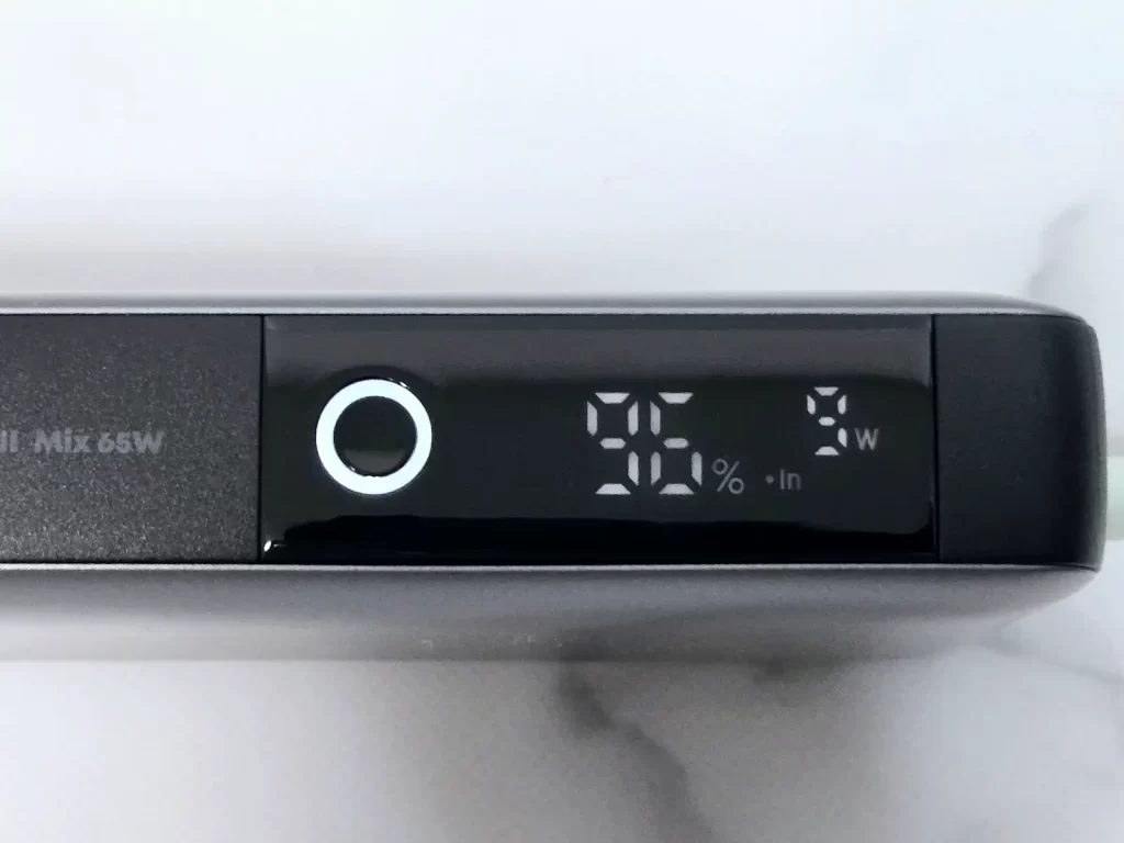 本体の充電にかかる時間も計ってみた