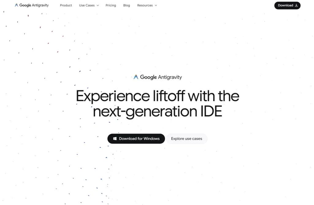 Antigravity公式サイトトップ
