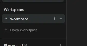 Workspace一覧